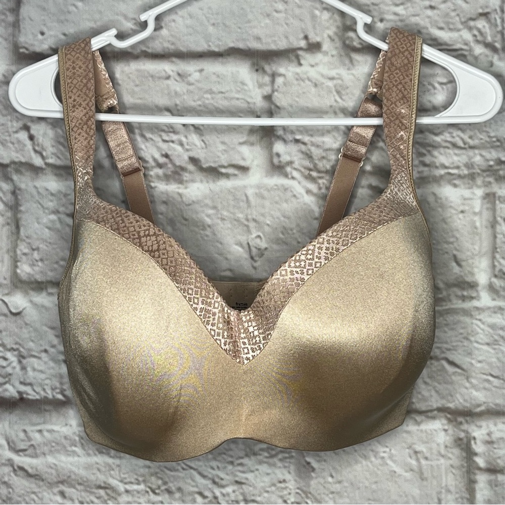 Beige Underwire‎ Bra size 38DDD
